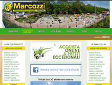 Tablet Screenshot of marcozzigroup.it